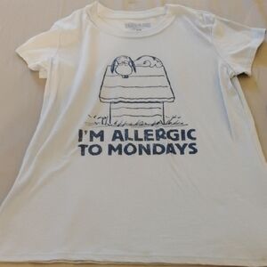 Peanuts Snoopy Women's Graphic Tee Shirt Size 1X